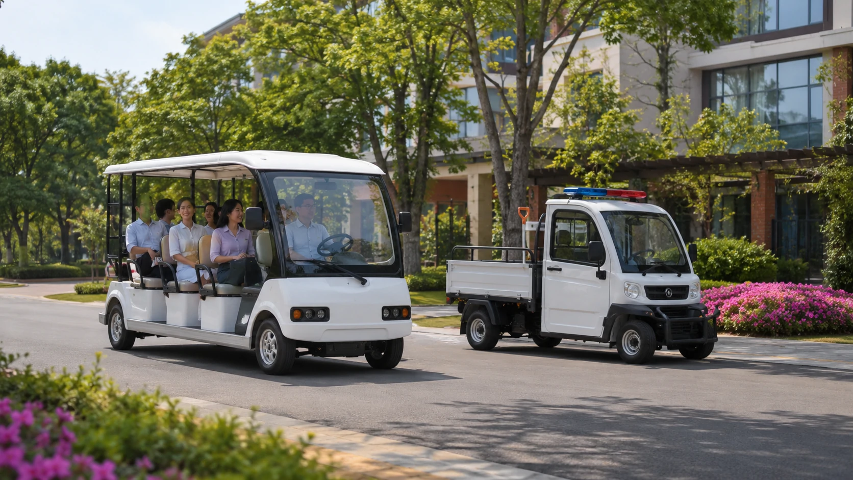 Low-speed electric vehicle battery solution for special vehicles